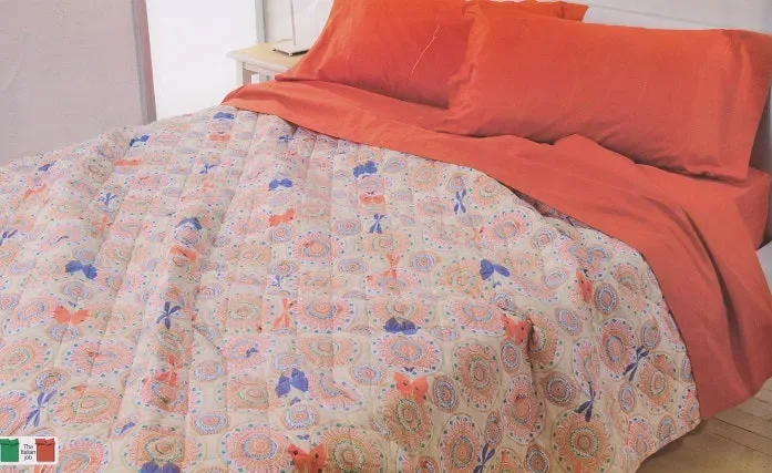 TRAPUNTINO MATRIMONIALE BIANCALUNA LINEA TRAMONTI ART DIDO COLORE A SCELTA MISURA 260X270 CM Online ora - immagine 2