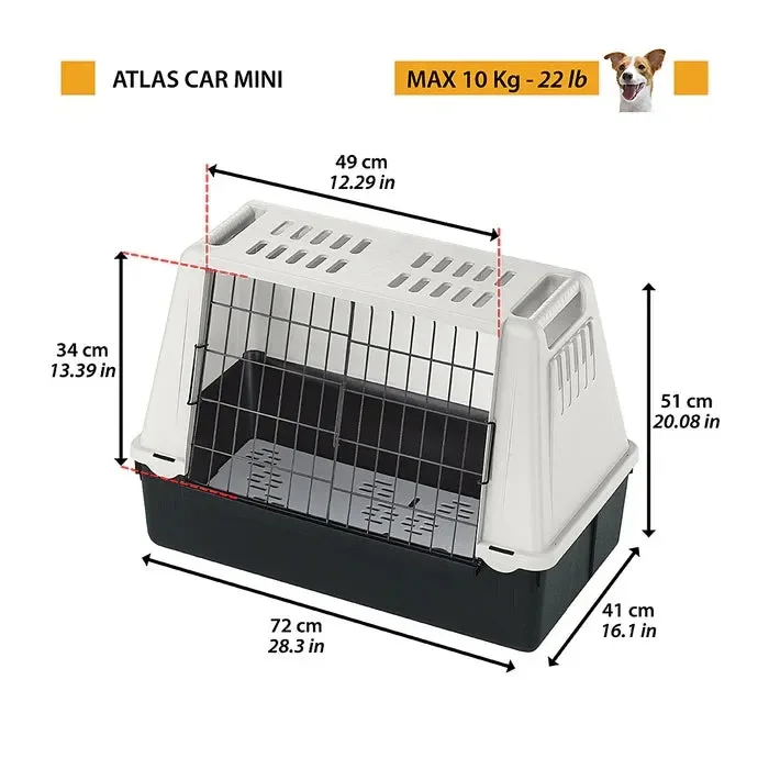 Trasportino per cani per auto – Atlas Car Mini - immagine 2