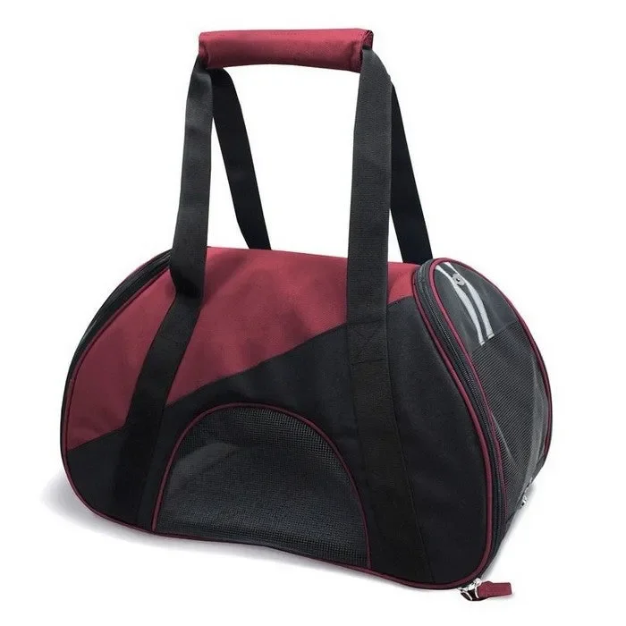 Trasportino tasca tracolla zip in tessuto per cani e gatti – Sporty - immagine 2