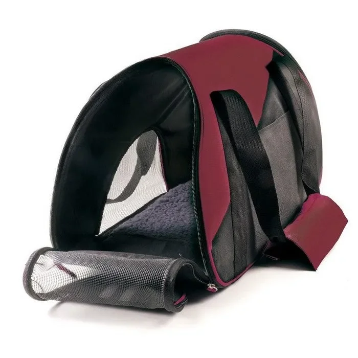 Trasportino tasca tracolla zip in tessuto per cani e gatti – Sporty - immagine 3