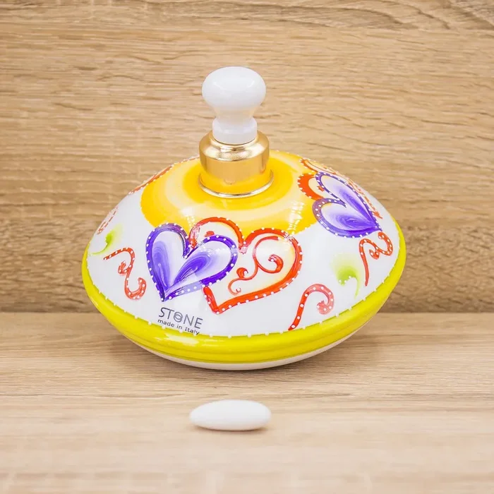 Trottola Grande con Cuori Stone Italy - immagine 2