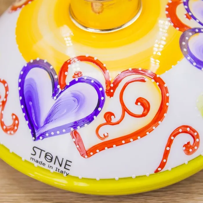 Trottola Grande con Cuori Stone Italy - immagine 3