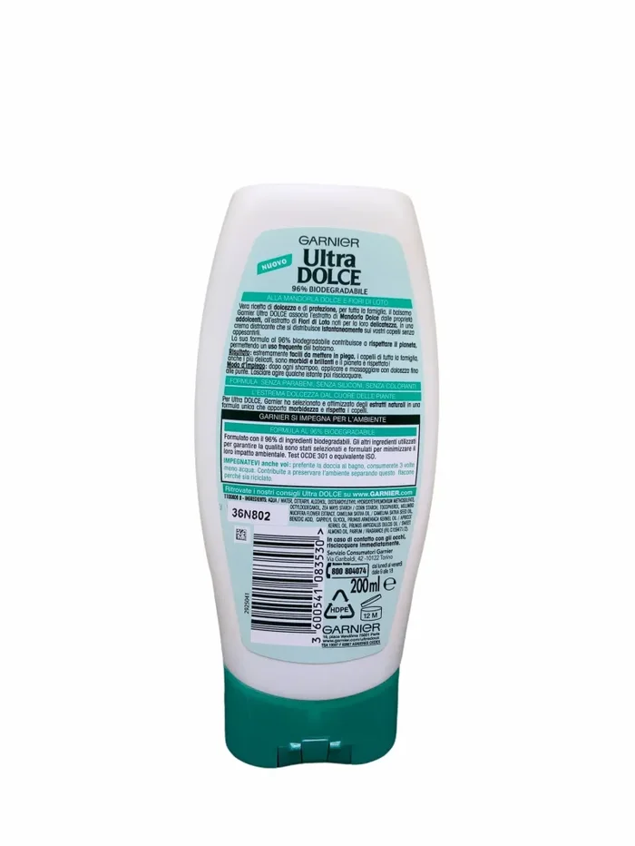 Ultra dolce balsamo mandorla dolce e fiori di loto 200 ml - immagine 2