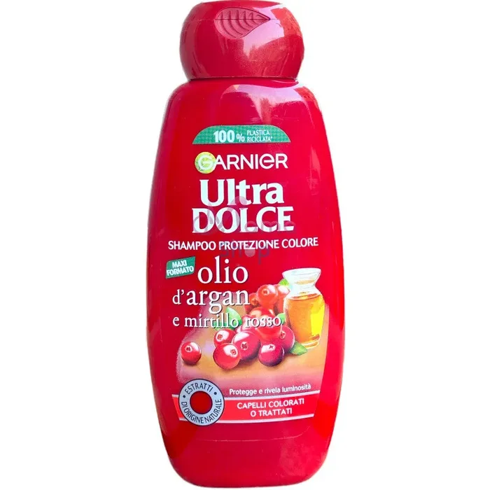 Ultra dolce shampoo olio d’argan e mirtillo rosso 300 ml