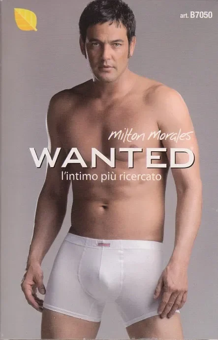 UN BOXER UOMO WANTED COTONE ART B7050 COL. FOTO MIS. A SCELTA