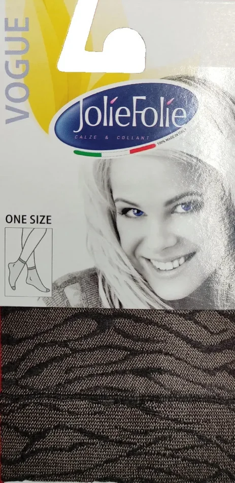 un paio di calze donna jolie folie art 1959 colore foto misura unica