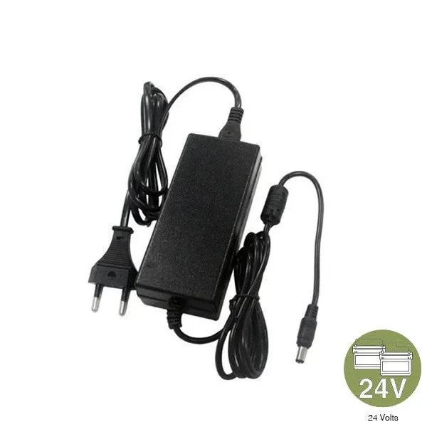 V-TAC VT-25060 Alimentatore in Plastica 60W 24V 25A Plug&Play con Jack 2,1 Colore Nero IP44 – SKU 3264 Vendita calda