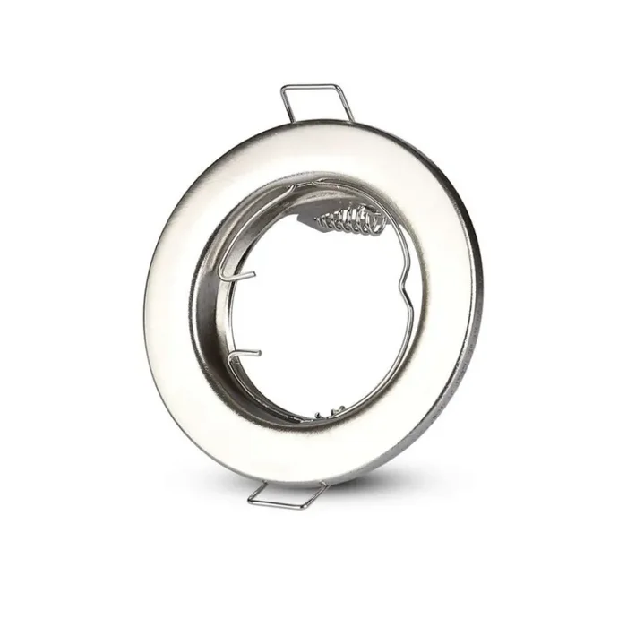 V-TAC VT-778 (2 PZ) FARETTI INCASSO FISSI ROTONDI PER LAMPADINE GU10 E GU5.3 – SKU 3585