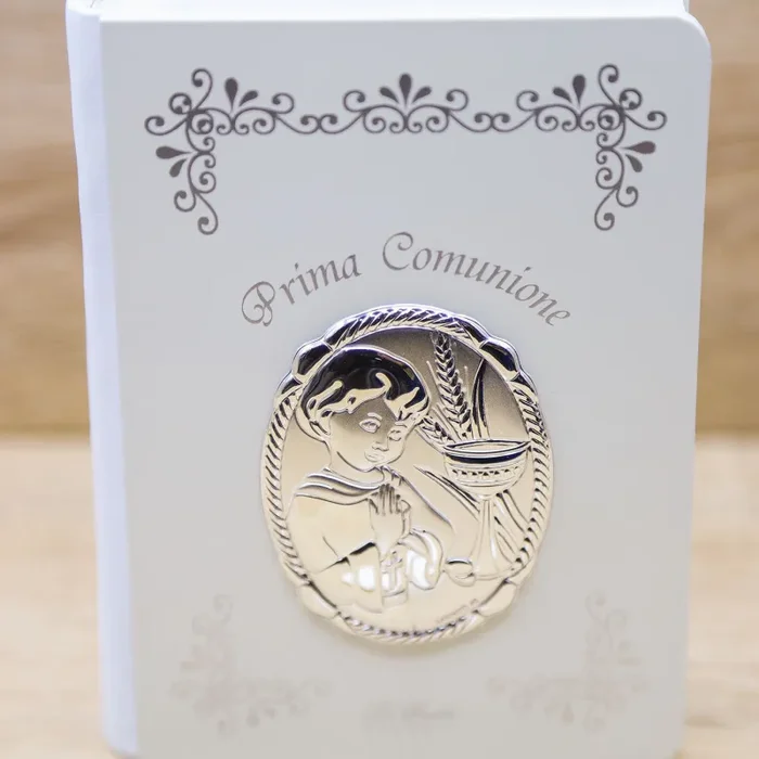 Vangelo Bimbo Prima Comunione Legno De Santis Argenti - immagine 3