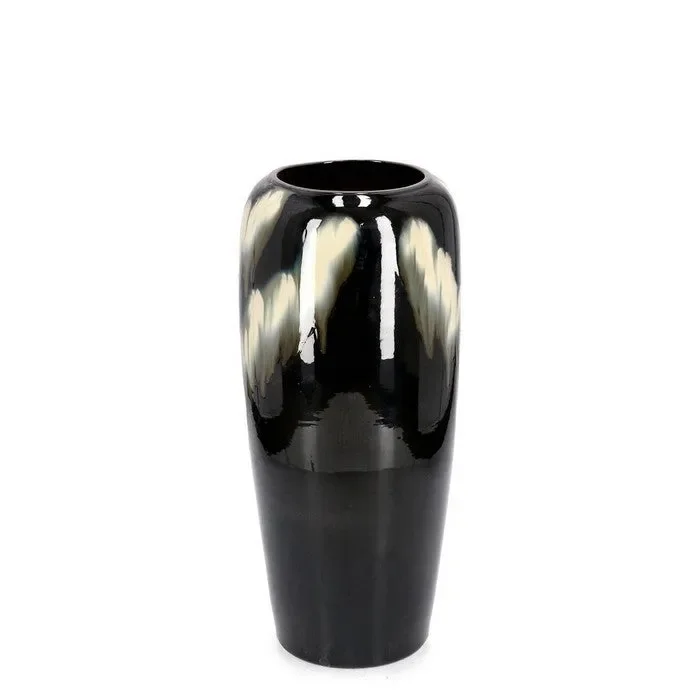 Vaso alto in terracotta smaltata 59 cm – Coira