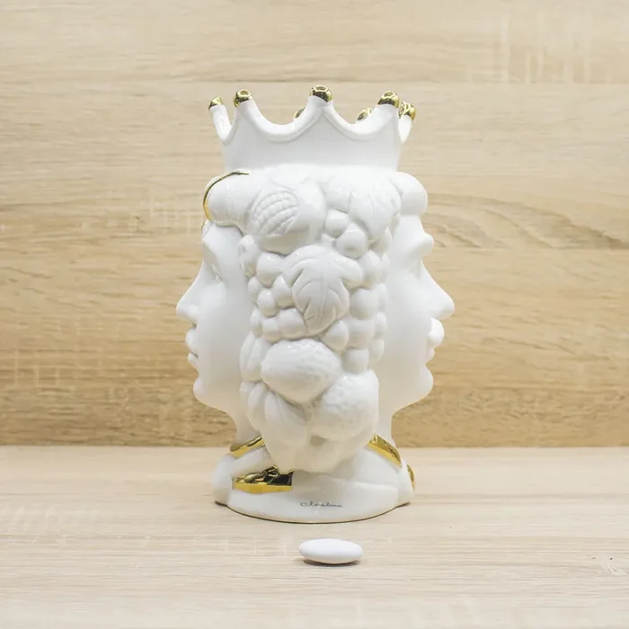 Vaso Testa di Moro Uomo Donna Claraluna - immagine 3