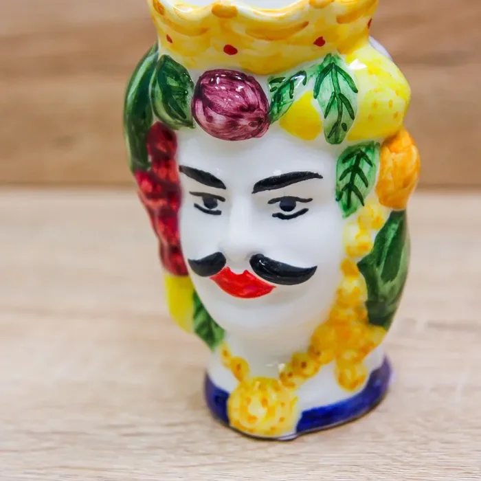 Vaso Testa Moro Piccola Pienne Design Vendita calda online - immagine 2