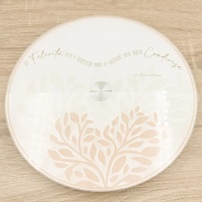 Vassoio Girevole Cuore Rosa Claraluna - immagine 2