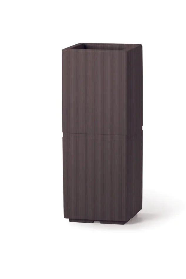 Veca S.p.a. Colonna Patio 27 x 27 x 80 Cm Dune Ambra