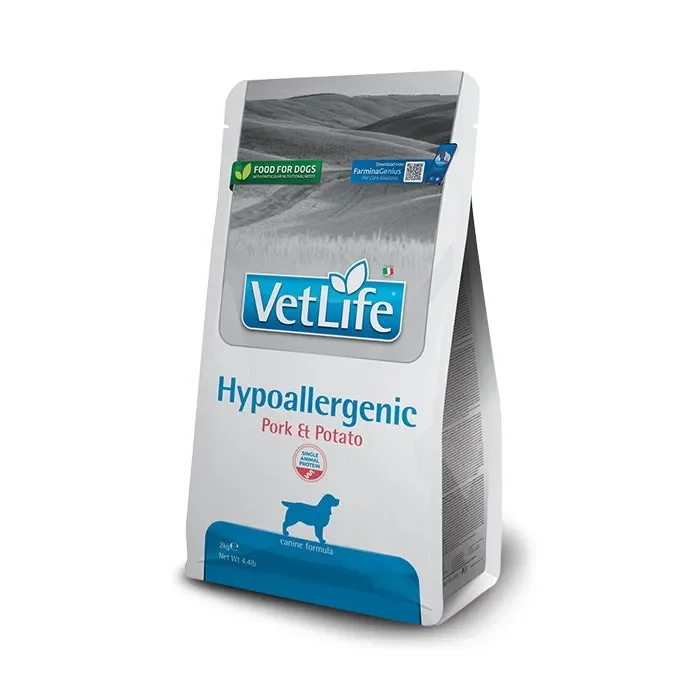 Vet Life Dog Hypoallergenic Maiale e patate