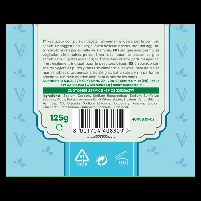 Vittoria Verde saponi pratici e funzionali Ipoallergenico – 125g - immagine 2