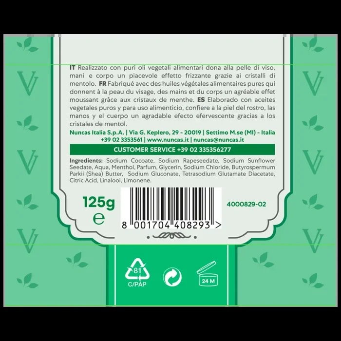 Vittoria Verde saponi pratici e funzionali Rinfrescante – 125g - immagine 2
