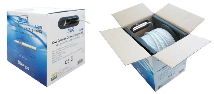 Zodiac – Cavo Antenna TV/SAT Classe A – 150mt, 5mm - immagine 3